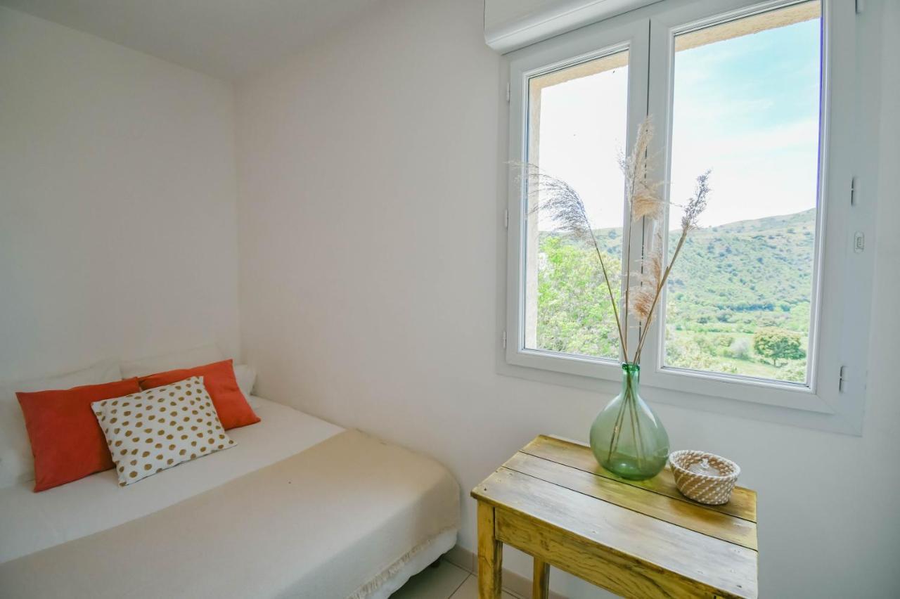 Residence De Luxe 4 Etoiles A Pietralba, 4 Logements Piscine Chauffee Balagne Ngoại thất bức ảnh